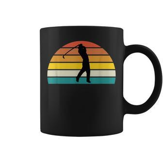 Funny Vintage Golfer Retro Style Golf Lover Dad Grandpa Gift Coffee Mug | Mazezy