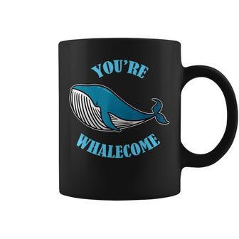 Funny Whale Saying Blue Whale Sea Animal You Are Choicecome Coffee Mug | Mazezy