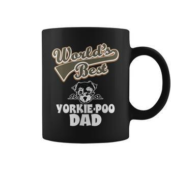 Funny Worlds Best Yorkie Poo Yorkshire Dad Dog Coffee Mug | Mazezy