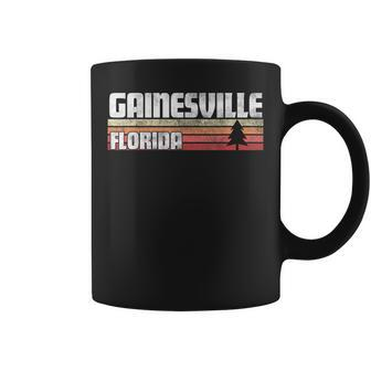 Gainesville Florida Fl Gift Retro Style Vintage 70S 80S 90S Coffee Mug - Seseable