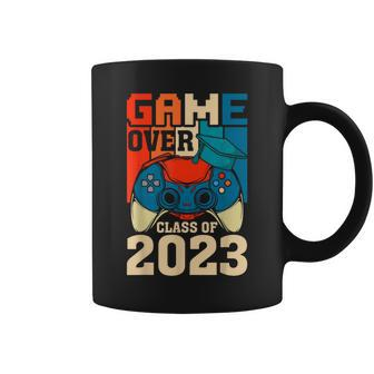 Game Over Class Of 2023 Students Funny Graduation Coffee Mug - Thegiftio UK