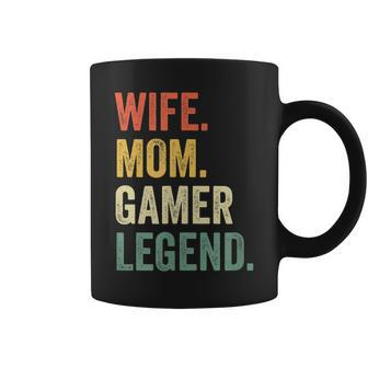 Gamer Mom Funny Wife Mom Video Game Legend Mothers Day Coffee Mug - Thegiftio UK