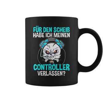 Gamer Zocker Controller Tassen, Lustiger Spruch zum Zocken - Seseable