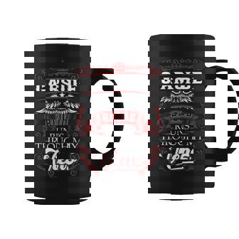 Garside Blood Runs Through My Veins Coffee Mug - Seseable