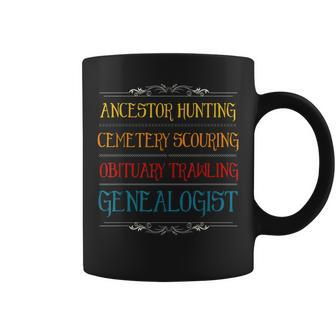 Genealogist History Tree Research Genealogy Family Historian Coffee Mug - Seseable
