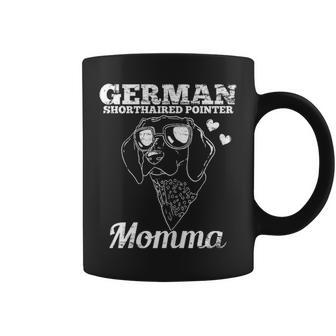 German Shorthaired Pointer Momma Dog Mom Mama Vintage Gift V2 Coffee Mug - Seseable