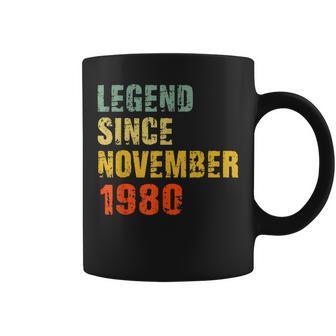 Geschenke Zum 42 Geburtstag Legende Seit November 1980 Tassen - Seseable