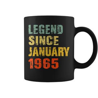 Geschenke Zum 57 Geburtstag Legende Seit Januar 1965 Tassen - Seseable