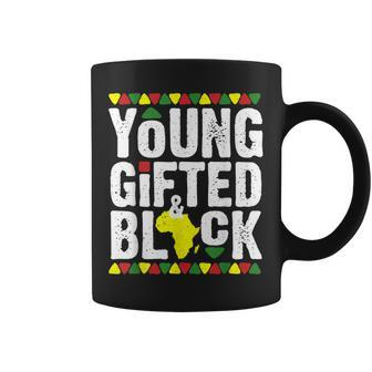Gifted Young Black Dashiki African Pride History Month Magic V3 Coffee Mug - Seseable