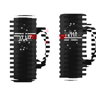 Gifts Christmas Top Dad Top Movie Gun Jet Fathers Day Coffee Mug | Mazezy