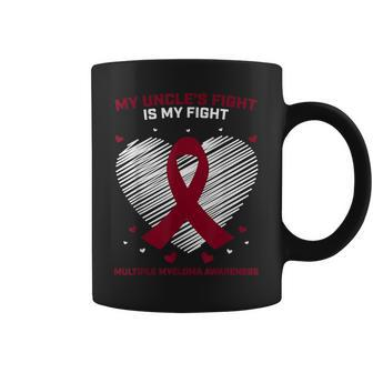 Gifts Uncle Multiple Myeloma Awareness Products Blood Cancer Coffee Mug | Mazezy