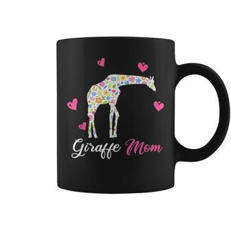 Giraffe Mom Funny Animal Gift For Mothers Day Coffee Mug - Seseable