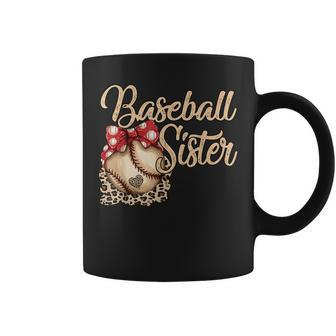 Girls Baseball Outfit Baseball Sister Baseball Sister Coffee Mug | Mazezy