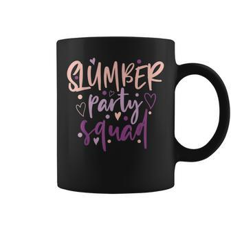 Girls Slumber Party Squad Sleepover Pajama Nails & Make Up Coffee Mug | Mazezy