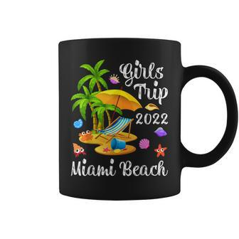 Girls Trip 2022 Summer Vacation Florida Miami Beach Coffee Mug - Thegiftio UK