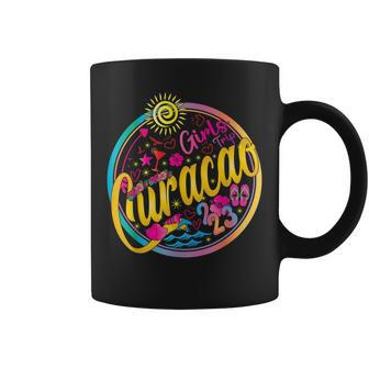Girls Trip 2023 Curacao Vacation Cruise Souvenir Coffee Mug | Mazezy