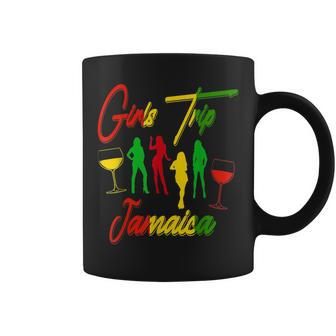 Girls Trip Jamaica Birthday Bride Squad Vacation Souvenir Coffee Mug | Mazezy
