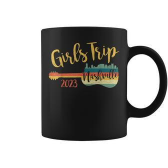 Girls Trip Nashville 2023 Guitar Guitarist Weekend Party Coffee Mug - Seseable