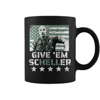 Give Em Scheller Brave Marine Coffee Mug | Mazezy
