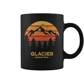 Glacier National Park Retro Vintage Souvenir Gift Coffee Mug - Thegiftio UK