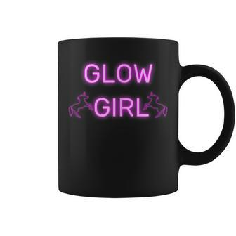 Glow Girl Glow Party Retro 80Er Costume Dance Party Coffee Mug | Mazezy
