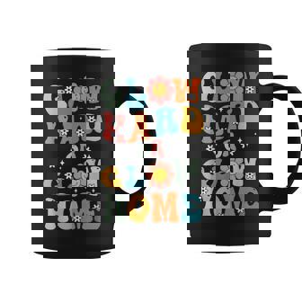 Glow Hard Or Glow Home Groovy Theme 90S 80S Party Lover Coffee Mug | Mazezy