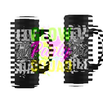 Glow Party Squad Neon Lights Party Lover Coffee Mug | Mazezy