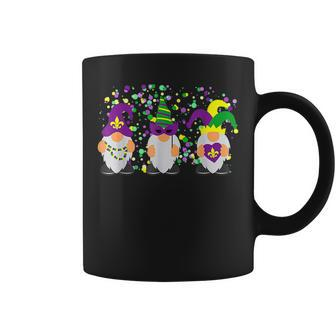 Gnomes Funny Jester Hat Lovers Mardi Gras Day Coffee Mug - Seseable