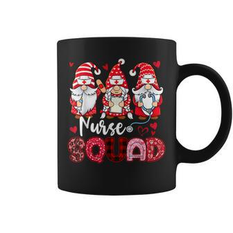 Gnomes Nurse Valentines Day Squad Valentine Er Icu Nicu Rn Coffee Mug - Seseable