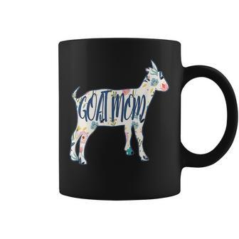 Goat Mom Cute Vintage Goat Gift For Women Or 4H Farmers Coffee Mug - Seseable