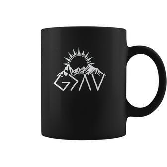 God Is Greater Than Highs And Lows Faith Inspirational Coffee Mug - Thegiftio UK