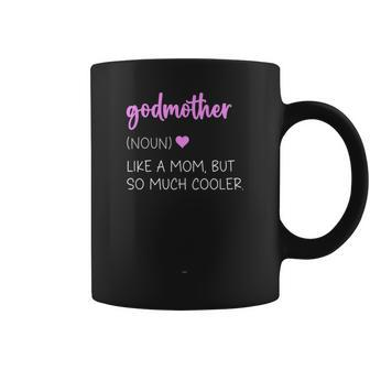 Godmother Definition Cute Mothers Day Coffee Mug | Mazezy