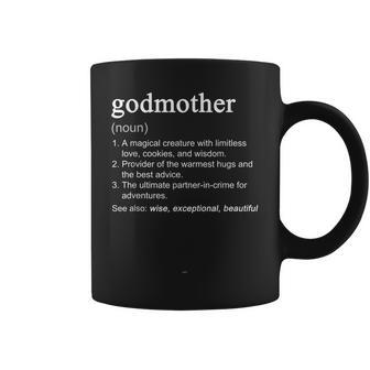 Godmother Definition Funny Mothers Day Coffee Mug | Mazezy