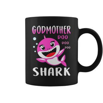 Godmother Shark Doo Doo Christmas Mothers Day Gifts Coffee Mug | Seseable UK