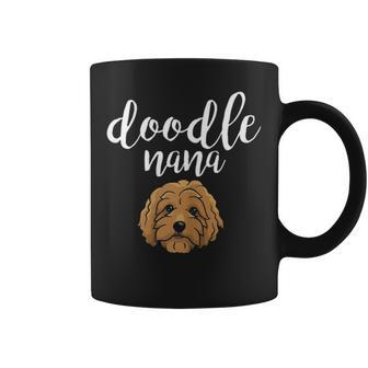 Goldendoodle Nana Doodle Mom Cute Goldendoodle Gift Coffee Mug - Seseable