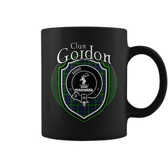 Gordon Clan Crest | Scottish Clan Gordon Family Crest Badge Coffee Mug - Seseable
