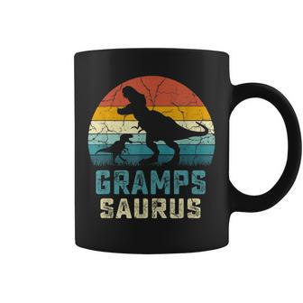 Grampssaurus Fathers Day T Rex Gramps Saurus For Men Dad Coffee Mug | Mazezy