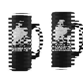 Grandma Bear Mothers Day Funny Two Cub Kids Grandmom Coffee Mug - Thegiftio