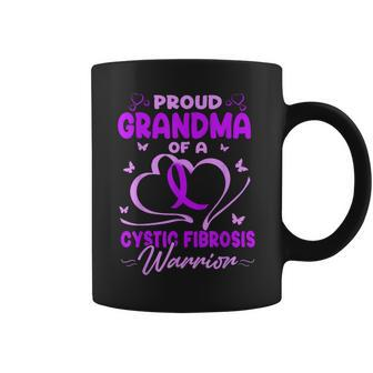 Grandma Of Cystic Fibrosis Warrior For Cystic Fibrosis Women Coffee Mug - Thegiftio UK