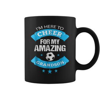 Grandma Or Grandpa Proud Soccer T Coffee Mug | Mazezy