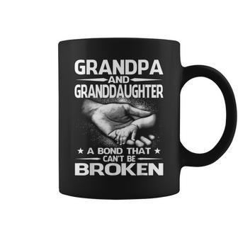 Grandpa And Granddaughter A Bond That Cant Be Broken Coffee Mug | Mazezy