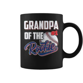 Grandpa Of Rookie 1 Years Old Team 1St Birthday Baseball Coffee Mug | Mazezy