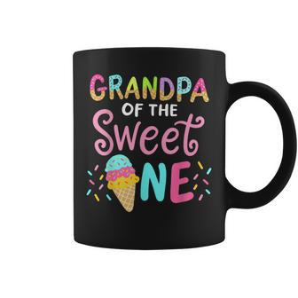 Grandpa Of Sweet 1 First Birthday Matching Family Ice Cream Gift For Mens Coffee Mug | Mazezy