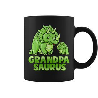 Grandpa Saurus Dinosaur Funny Grandpasaurus For Papa Coffee Mug | Mazezy