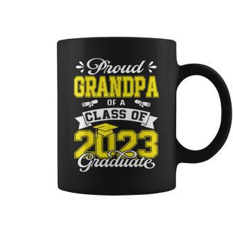 Grandpa Senior 2023 Proud Grandpa Of 2023 Graduate Coffee Mug - Seseable