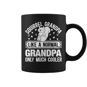 Grandpa Squirrel Lover Cute Squirrel Grandpa Gift For Mens Coffee Mug | Mazezy