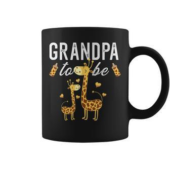 Grandpa To Be Giraffe Baby Shower Cute Grandpa Gift Gift For Mens Coffee Mug | Mazezy