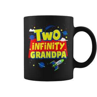 Grandpa Two Infinity And Beyond Birthday Decoration 2Nd Bday Coffee Mug | Mazezy