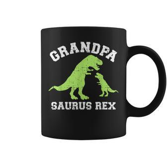 Grandpasaurus Rex Dinosaur For Grandpa Gift For Mens Coffee Mug | Mazezy