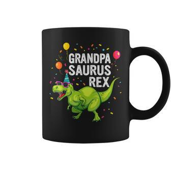 Grandpasaurus T Rex Dinosaur Grandpa Family Matching Gift For Mens Coffee Mug | Mazezy
